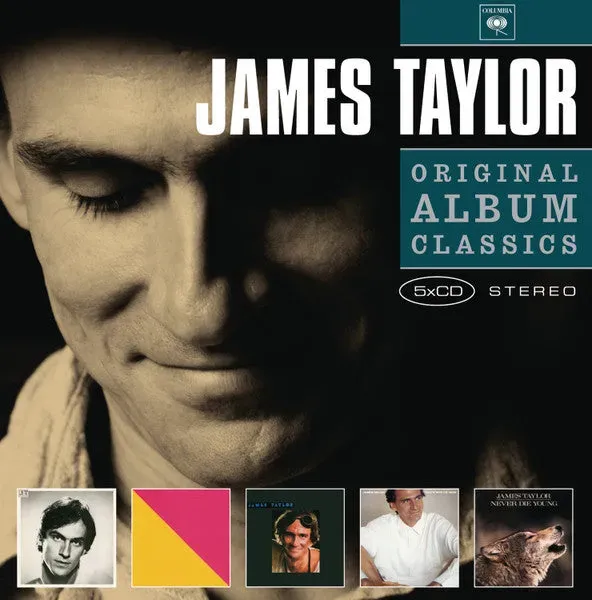 James Taylor Original Album Classics 5CD boks brukt