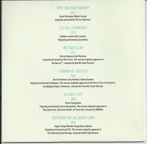 Allo Darlin' Europe 2xCD brukt indiepop bonusplate