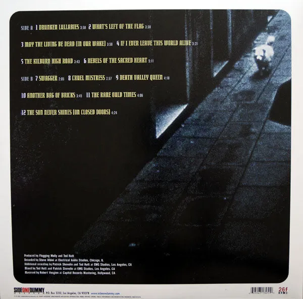 Flogging Molly Drunken Lullabies LP grønn brukt