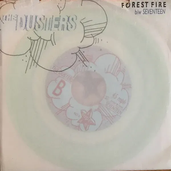 The Dusters Forest Fire 7" singel post-hardcore