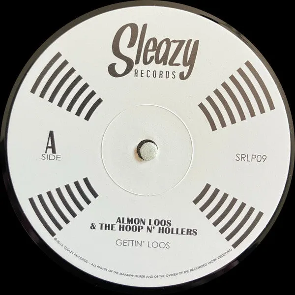 Almon Loos Gettin' Loos LP vinyl rockabilly brukt