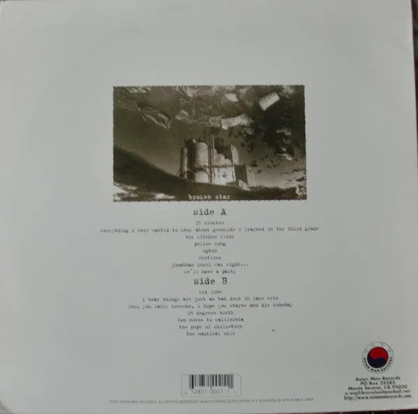 The Broadways Broken Star LP brukt punk