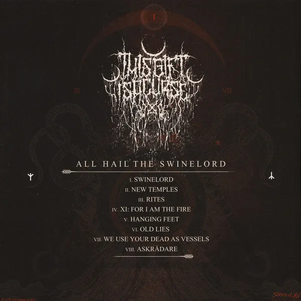 This Gift Is A Curse All Hail The Swinelord 2xLP rød vinyl brukt