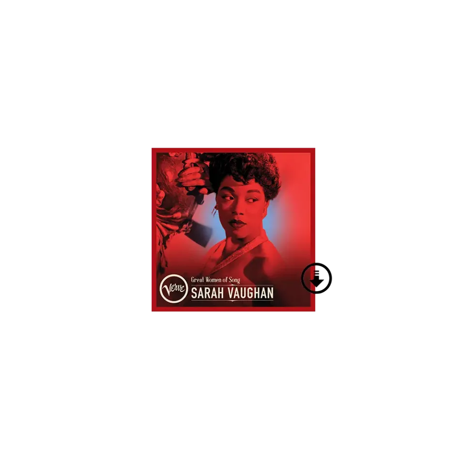 Verve Sarah Vaughan Great Women Of Song digitalalbum