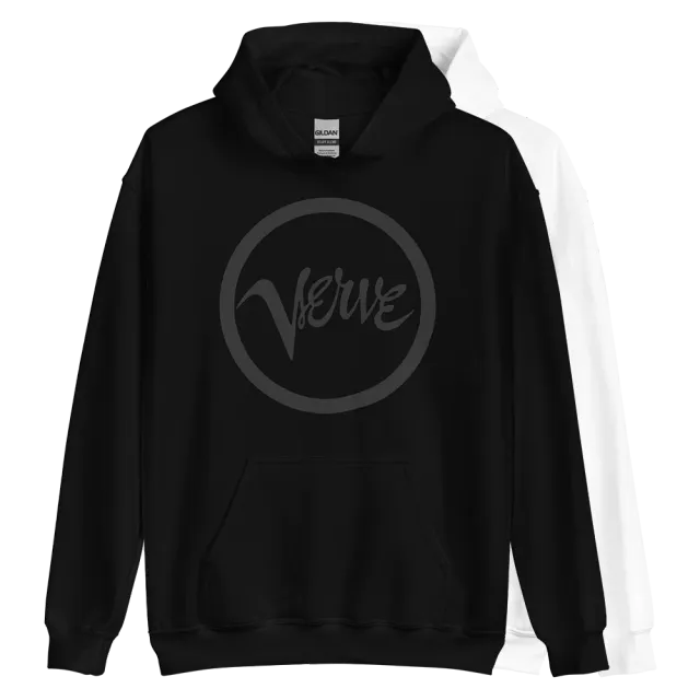Verve Classic hoodie svart logo