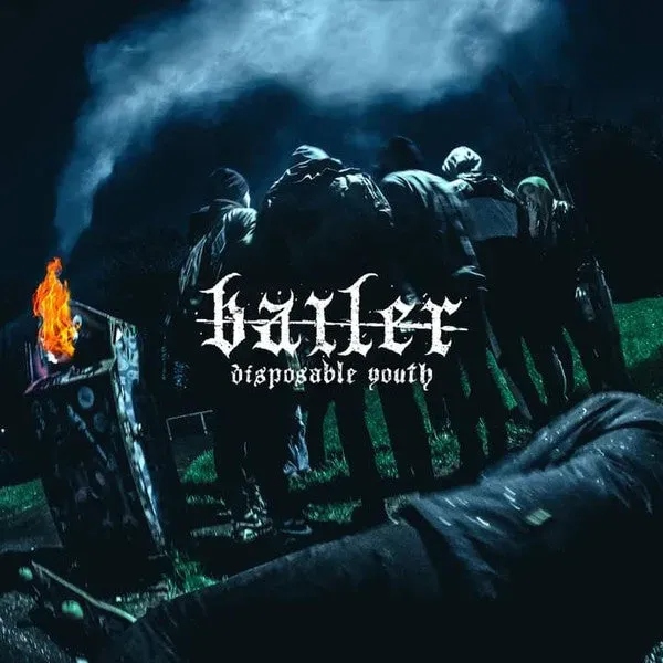 Bailer Disposable Youth LP gul splatter vinyl brukt