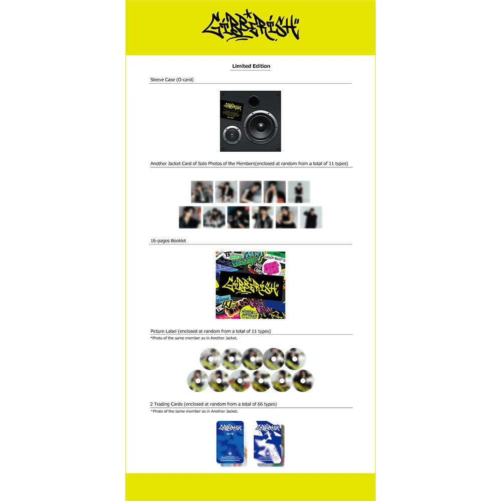 Verve THE BOYZ Gibberish CD limited edition japansk