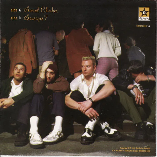 CIV Social Climber 7" vinyl singel brukt hardcore