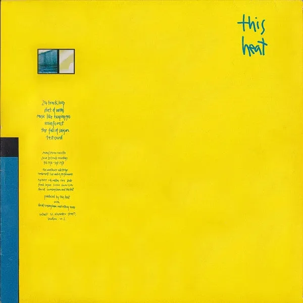 This Heat THIS-1 LP vinyl brukt mono experimental