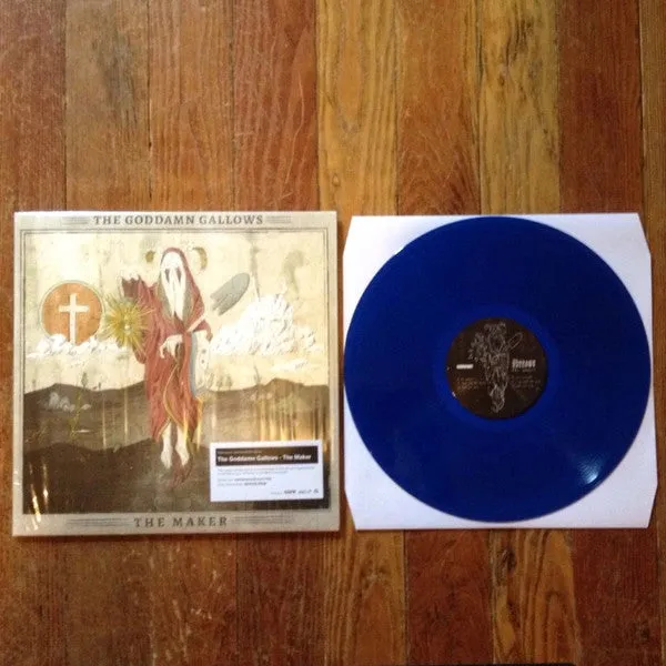 The Goddamn Gallows The Maker LP brukt blå vinyl