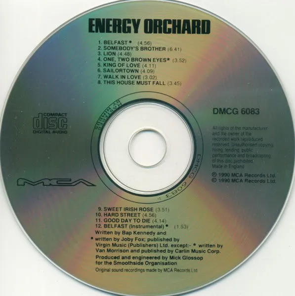 Energy Orchard Energy Orchard CD album brukt jewel case