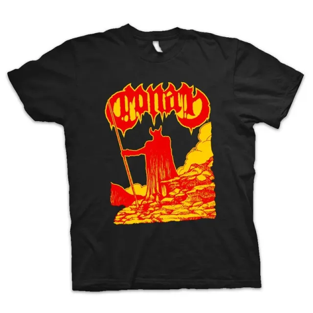 Heavy Psych Sounds Conan #04 t-skjorte svart bomull