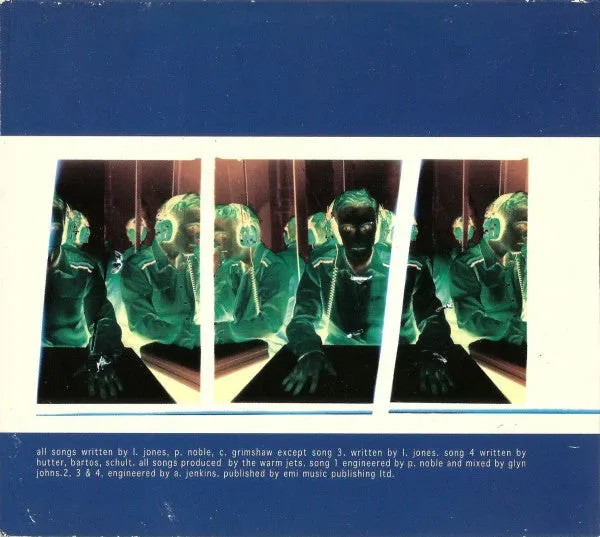 Warm Jets Never*Never CD brukt digipak indierock