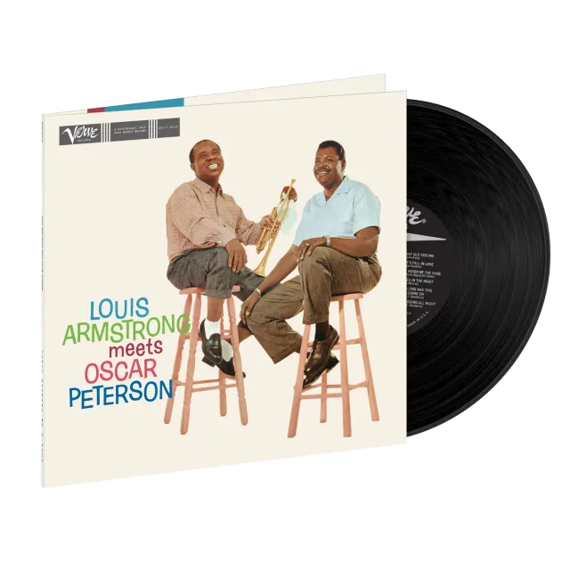 Verve Acoustic Sounds Louis Armstrong Meets Oscar Peterson LP 180g