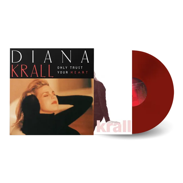 Verve Diana Krall Only Trust Your Heart ruby LP farget vinyl