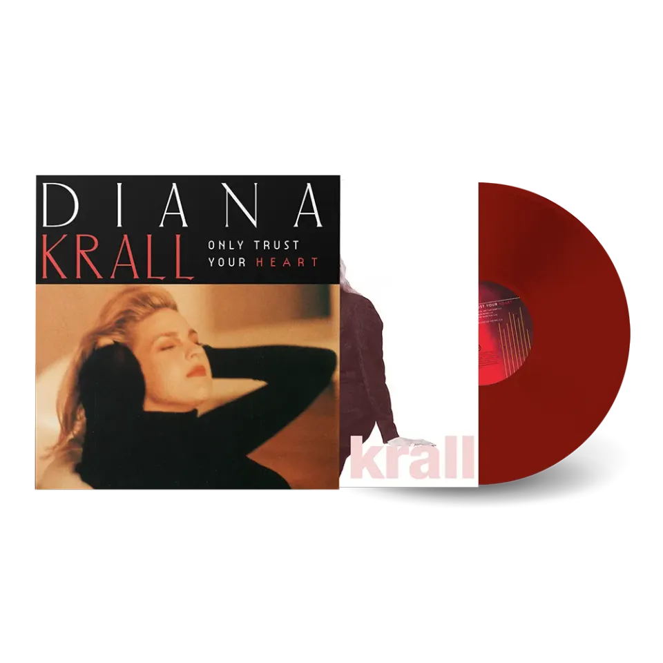 Verve Diana Krall Only Trust Your Heart ruby LP farget vinyl