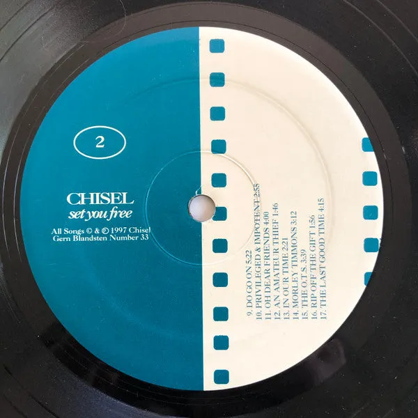 Chisel Set You Free LP vinylplate brukt punk mod