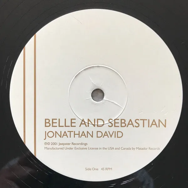Belle & Sebastian Sing Jonathan David 12" brukt EP