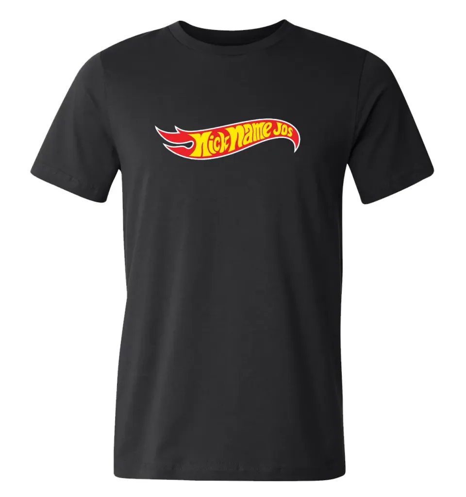 Nickname Jos Hot Wheels t-skjorte limited edition