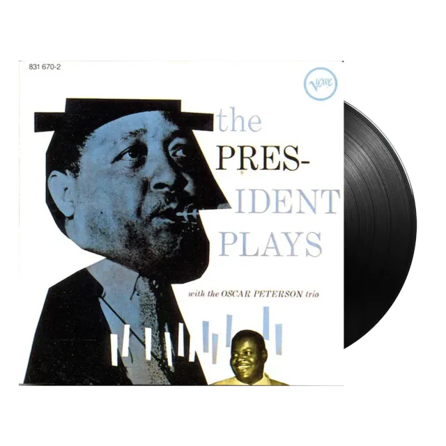 Oscar Peterson The President Plays vinyl LP