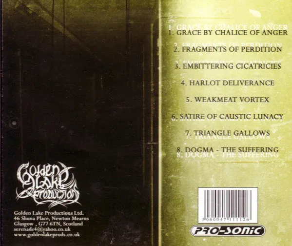 Death Du Jour Fragments Of Perdition CD brukt VG