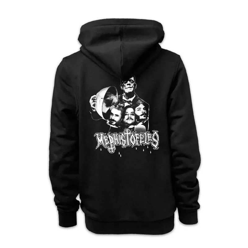 Mephistofeles #03 zip-hoodie svart