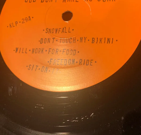 The Halo Benders God Don't Make No Junk LP brukt VG+ indie rock