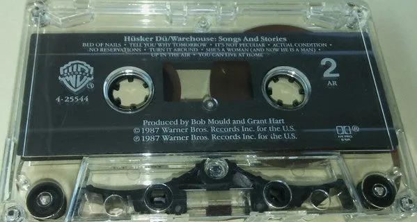 Húsker Dü Warehouse Songs And Stories kassett brukt alternativ rock
