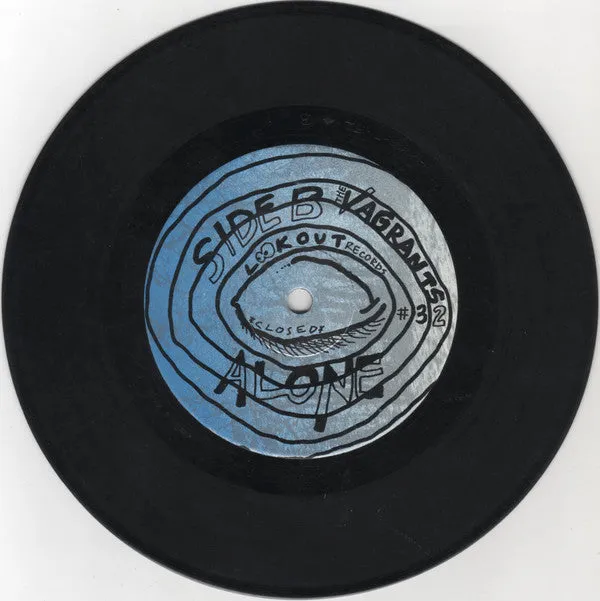 Vagrants Gone 7" EP vinyl brukt punk