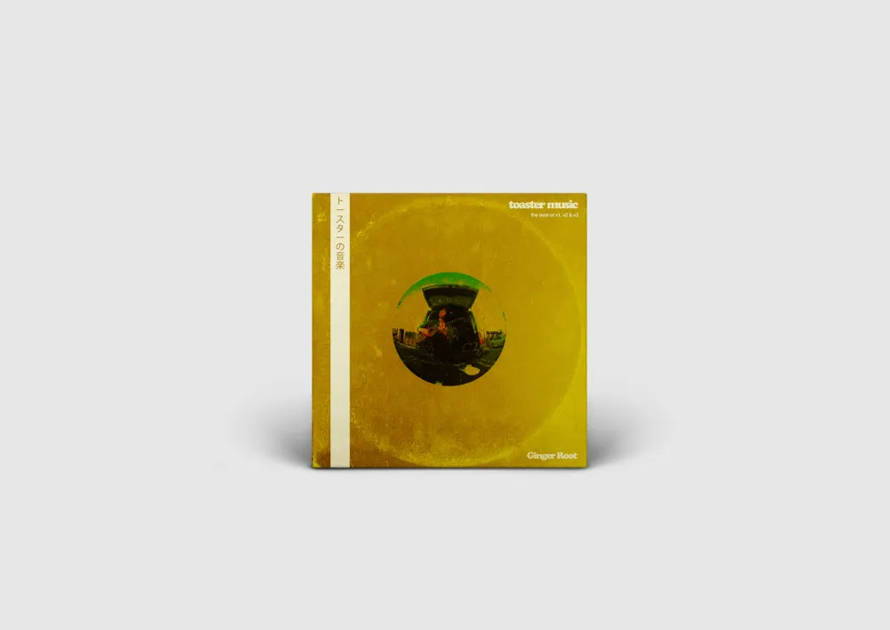 Ginger Root Best of Toaster Music vinylplate 3-farget limited