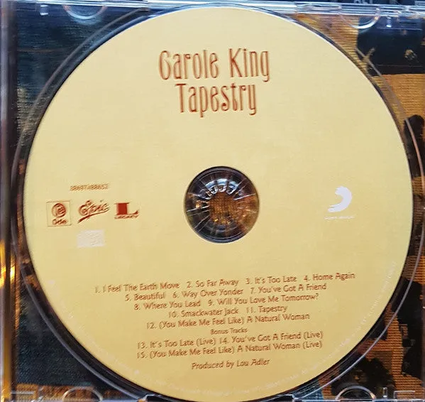 Carole King Tapestry CD album softrock