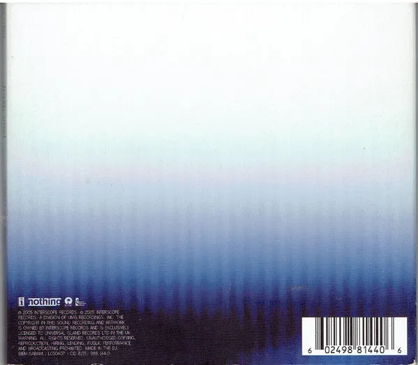 Nine Inch Nails With Teeth CD digipak brukt bonusspor