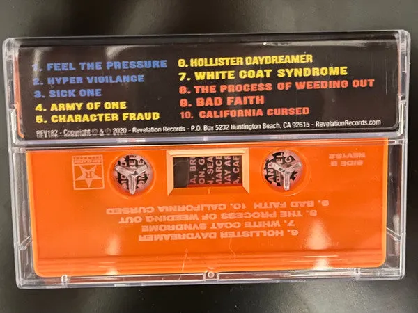 Drain California Cursed kassett oransje brukt hardcore