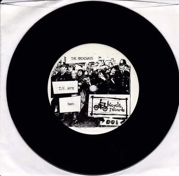 The Broadways We All Know 7" brukt punk singel