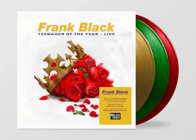 Frank Black Teenager Of The Year Live 3xLP vinyl farget