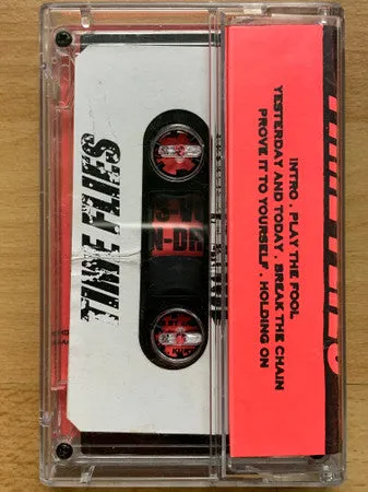 Time Flies 1997 Demo kassett EP rød hardcore brukt