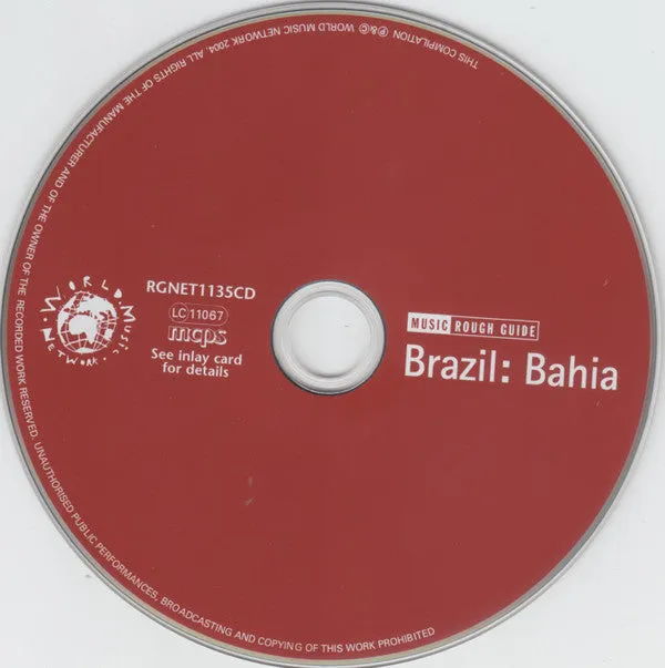 Rough Guide Brazil Bahia CD samling brukt