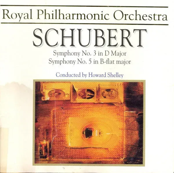 Schubert Symfoni nr 3 og 5 CD brukt Shelley romantisk