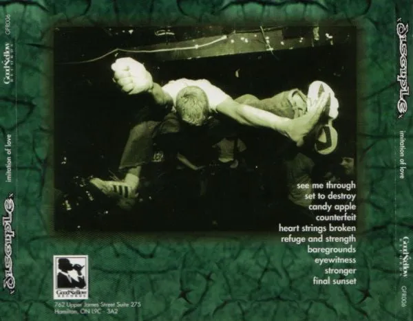 xDisciplex Imitation Of Love CD brukt hardcore 1998