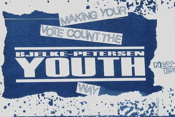 Bjelke-Petersen Youth EP 7" vinylplate oransje brukt