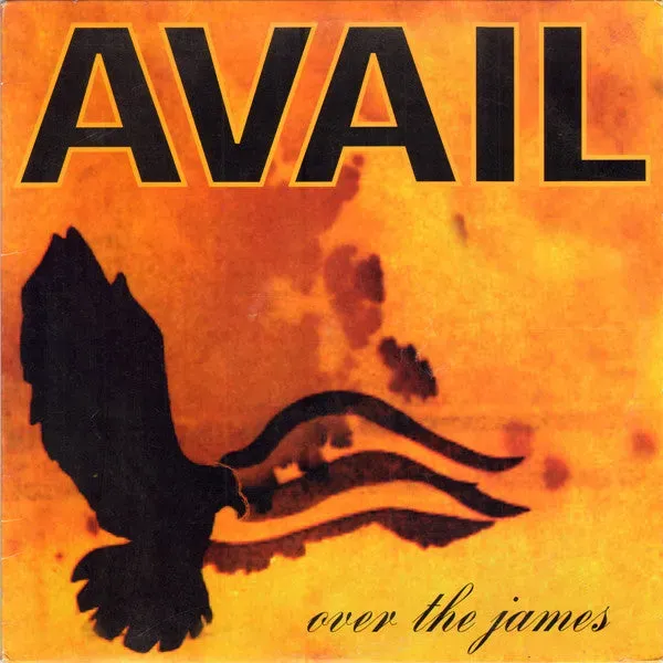 Avail Over The James LP vinyl brukt punk