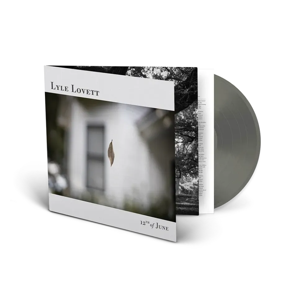 Lyle Lovett 12th Of June LP Black Ice vinyl
