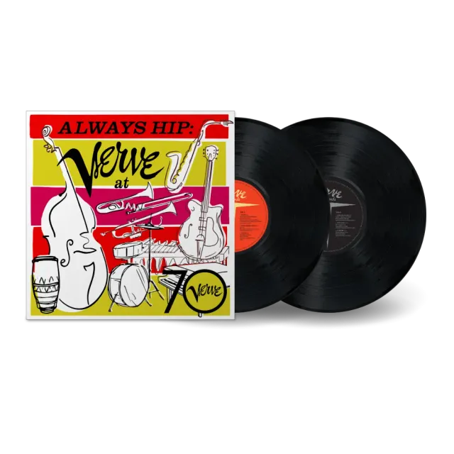 Verve Always Hip Verve at 70 2LP vinyl