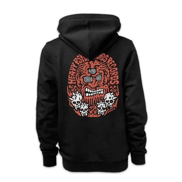 Heavy Psych Sounds #16 zip-hoodie svart