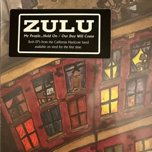 Zulu My People Hold On Our Day Will Come LP brukt hardcore