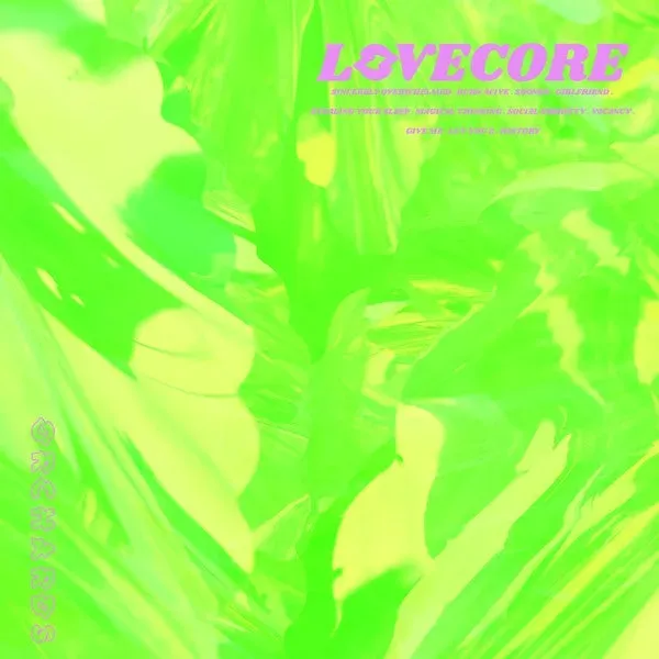 Orchards Lovecore LP neon lilla vinyl brukt