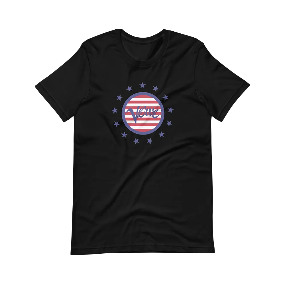 Verve July 4th t-skjorte stjernetrøkk