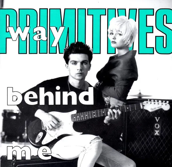 Primitives Way Behind Me 7" singel vinyl brukt grønn
