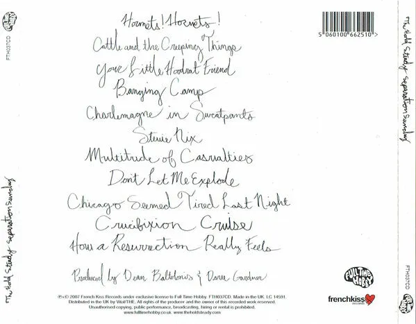 The Hold Steady Separation Sunday CD album brukt 2007