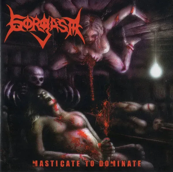 Gorgasm Masticate To Dominate CD brukt death metal